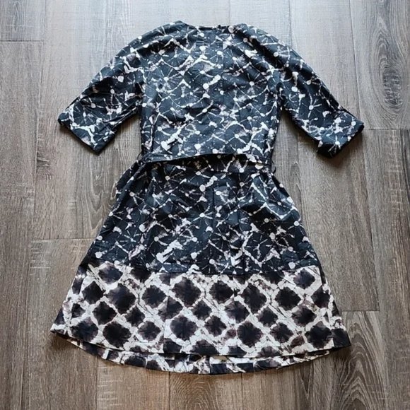 🍁 Thakoon shibori print Button front Shirtdress 🍁 - Picture 5 of 5